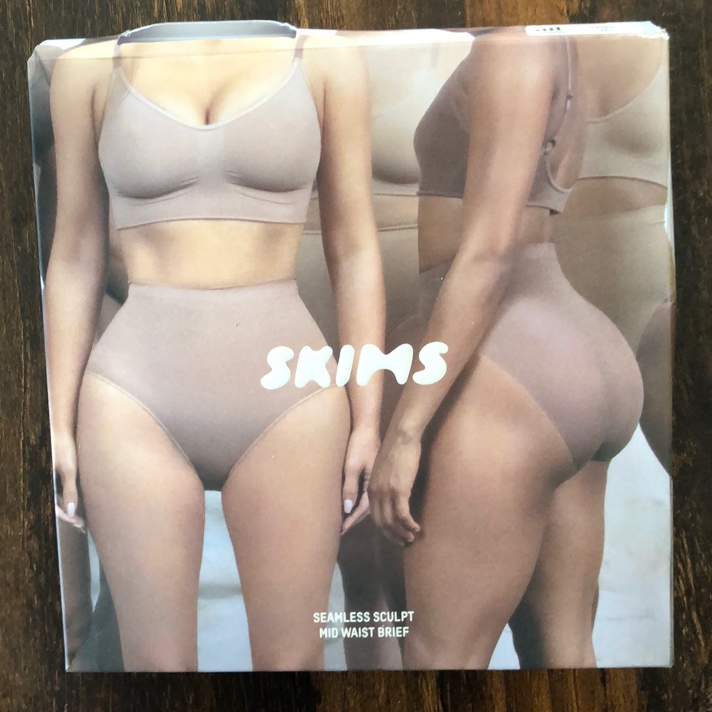 Skims Seamless Sculpt Mid Waist Brief